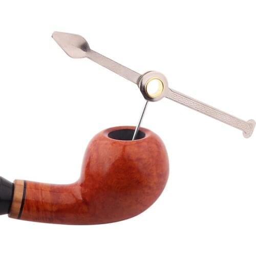 High Quality Multi Functional 3-in-1 Metal Pipe Tool Smoking Accessories For Tobacco Pipe