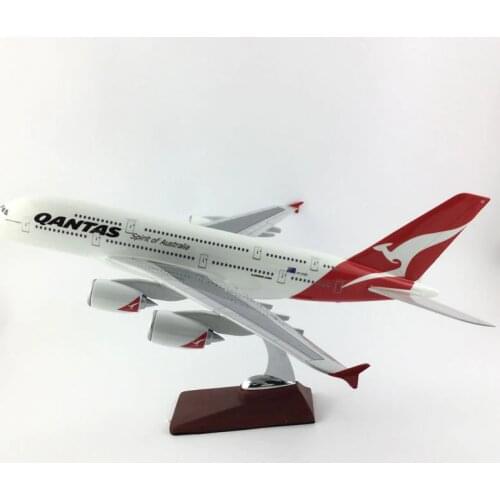 1:150 QA380 QANTAS SRING WING METAL 45-47CM Alloy aircraft model Collection model Toys Gifts Free express EMS/DHL/Delivery