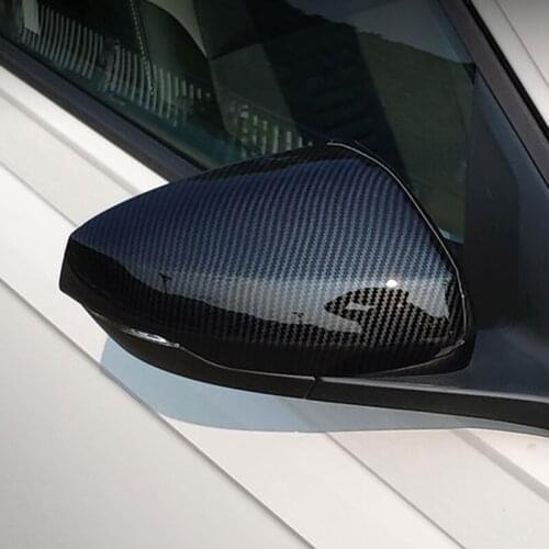 2pcs for POLO PLUS 2019 Rearview mirror Protective Decorative cover