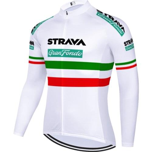2021 Strava mallots ciclismo hombre summer spring quick dry bike shirt Bicycle Wear Bike Clothing long sleeve cycling jersey men