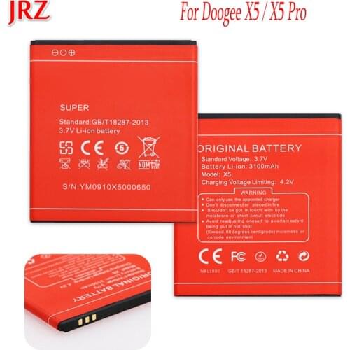 10PCS/LOT 3100mah Battery For Doogee X5 X5 Pro X5S Batterie Bateria Accumulator AKKU PIL