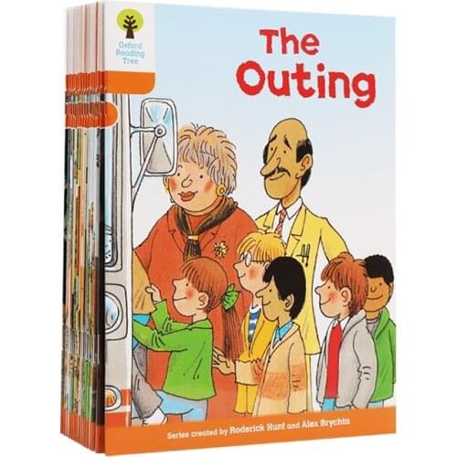 18PCS/Set Oxford Reading Tree Level 6 Extended Reading English Learning Children Story Picture Book Phonics Practice