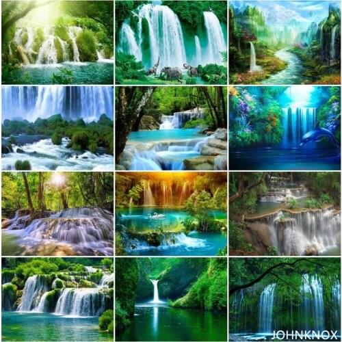 Waterfall Diamond Painting 5D Diy Diamond Embroidery Full Round& Square Drill Diamond Mosaic Cross Stitch Home Decor