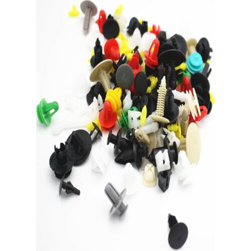 Car mixed buckle 100pcs screws for Chery A1 A3 Amulet A13 E5 Tiggo E3 G5 For Jaguar XF XFL XE XJ XJL F-Pace X761