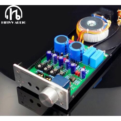 Hifi headphone amplifier of OPA2134PA BD139 BD140 HD650 K701 of amplifier best transformer 114*46*297mm