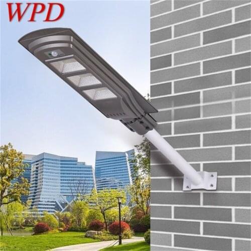 WPD Solar Wall Light Outdoor LED Waterproof IP65 Modern Patio Garden Human Body Induction Street Lights For Home Porch Garden