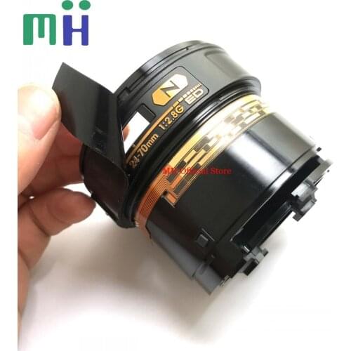 NEW For NIKKOR 24-70 2.8 Lens Exterior Fixed Ring Unit Rear Tube Name Plate Base Mount Barrel For Nikon 24-70mm 2.8G ED AF-S