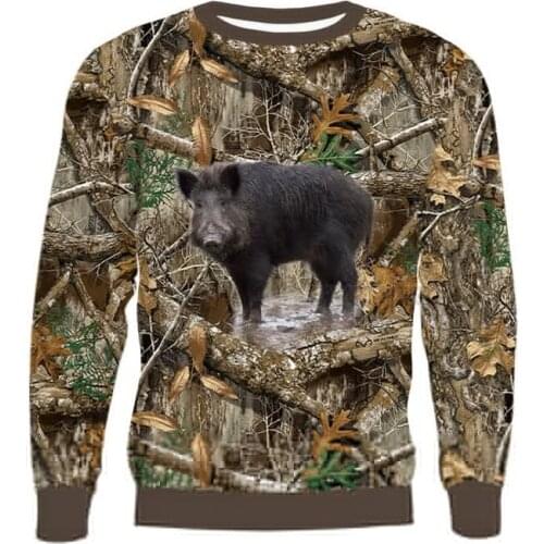 New Fashion Hunting Men Women 3D Printed Boar Sweatshirt Sleeve T Shirt Sport Pullover Tops Tees v8