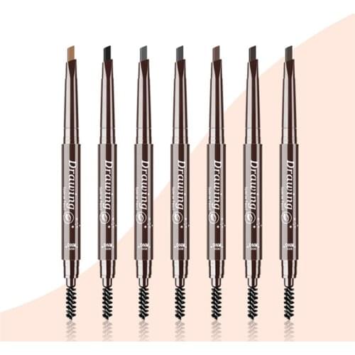 New EyeBrow Pencil Cosmetics Makeup Tint Natural Long Lasting Paint Tattoo Eyebrow Waterproof Black Brown Eye brow Makeup Set