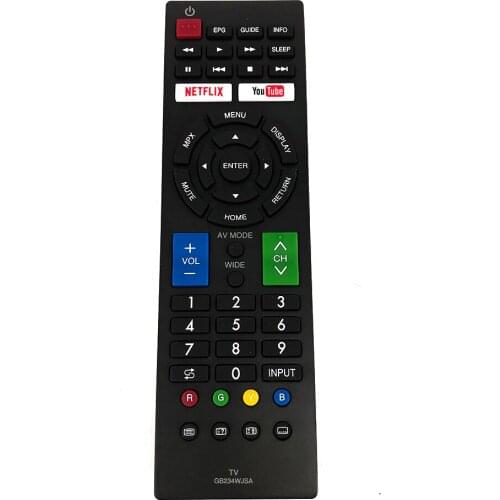 New GENUINE ORIGINAL GB234WJSA For SHARP LCD TV Remote Control with NETFLIX YouTube Fernbedienung