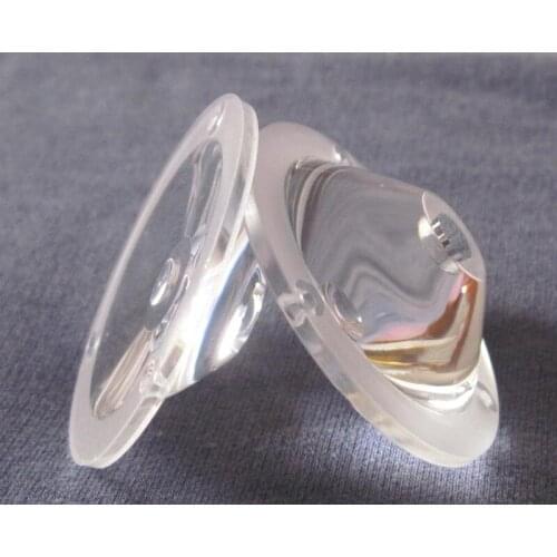 #OJU-45.5 High quality LED Optical Lens, Size: 45.5X12.1mm, 60 degree, PMMA materials, Clean surface