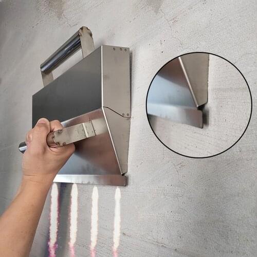 Plasterer Tool Stainless Steel Wall Plastering Tools Concrete Trowel Scraping Dust Trowel Powder Wall Tools Bricklayer Tool