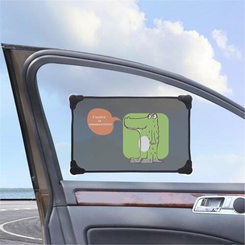 Car Windshield Sunshade UV RAY Foldable Side Car Window Sunshade Cute Cartoon Window Sun Blocks Baby Cute Cartoon Sun Shades