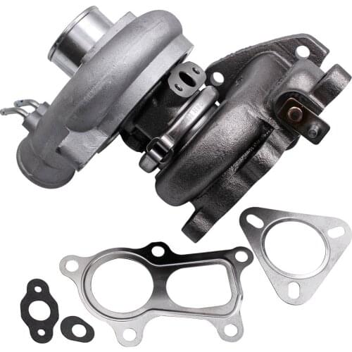 TD04-11B Turbocharger For Mitsubishi Pajero Shogun Montero 2.5L 4D56TD Turbo Compressor Oil Cool 5 Bolt Downpipe 49177-01505