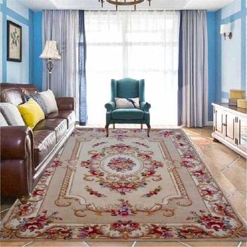 European American Carpets 100% Wool Plus Size Floor Mats For Hallway Bedroom Living Room Comfortable Carpets