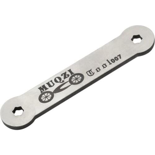 Bike Wrench Universal Plum Blossom Stainless Steel Wrench Ultra-thin Flat Wrench Tool Multi-Function Super-thin Bicycle Repair