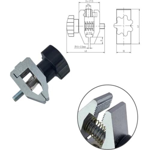 1Pc HJJ-001 Force Push and Pull Clamp Clamps For Max Load 500N Test Stand