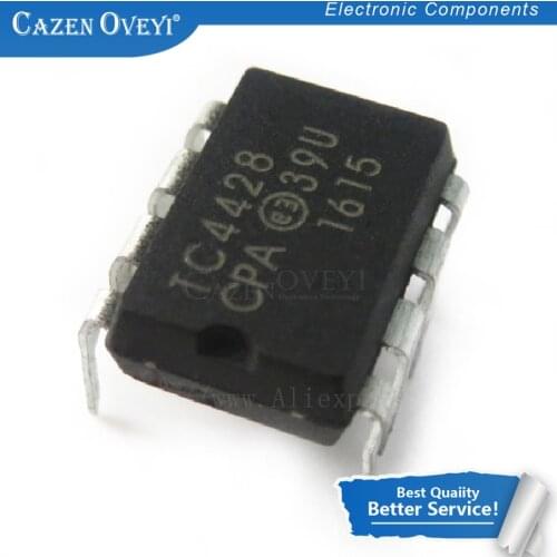 10pcs/lot TC4428CPA TC4428 DIP-8 In Stock