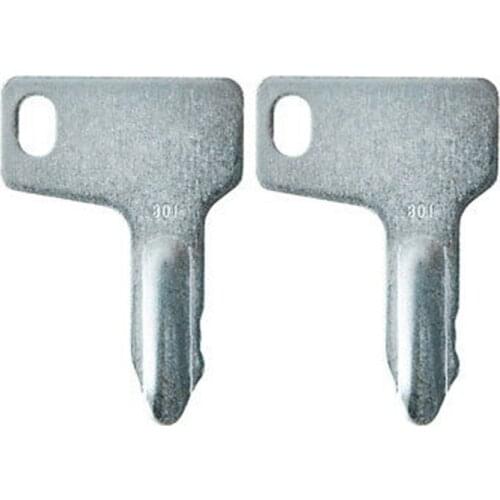 2pc Ignition Keys for Yanmar For Kubota Mini Excavator For Takeuchi For John Deere RG60472
