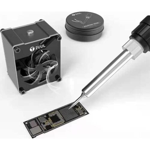 2UUL Cuul Mini Cooling Fan 5V Type-C USB Input Charging Soldering Fume for Phone Motherboard Welding Repair Tool