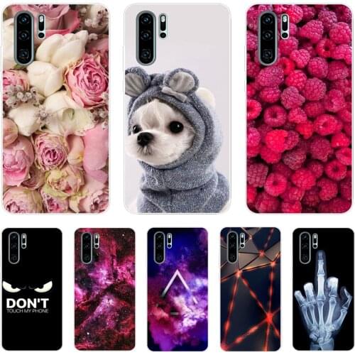 Case For Huawei P30 Lite Case Silicone TPU Back Phone Case On For Huawei P30 Pro VOG-L29 ELE-L29 P 30 Lite P30lite Coque Bumper