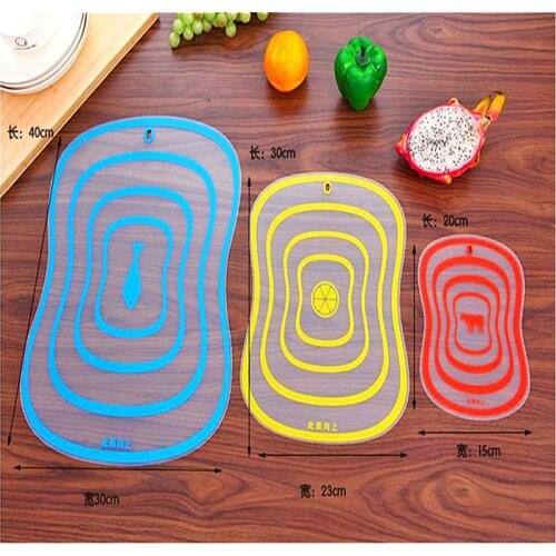 SUEF Non-slip flexible kitchen Board Chopping Block Meat Vegetable Fruit Cutting Board cooking tool gadget kitchen accessories@4
