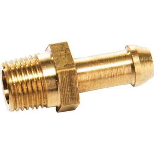 Turbocharger Compressor Brass Boost Nipple Hose Fitting For Turbo 1/8" Male