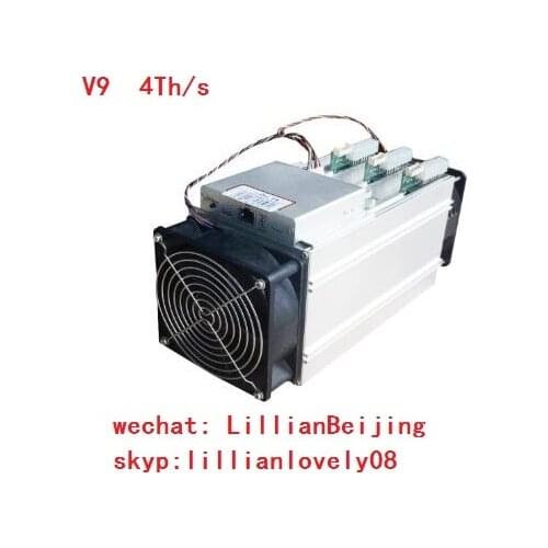 Used Bitmain AntMiner V9 4Th/s for btc bitcoin Mining machine Asic miner V9 4T
