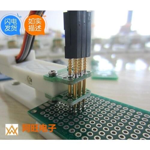 Burning Program Fixture Debugging and Downloading Spring Needle 2.54mm-3P Double-row STM32 STC 3 Foot