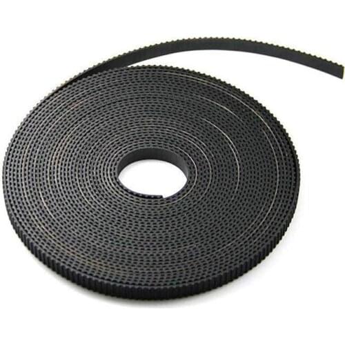 10M/lot 3D printer GT2 synchronous timing belt wide 6mm 2GT-6mm for 3d printer RepRap Mendel 2GT belt pulley For 3D Print Parts