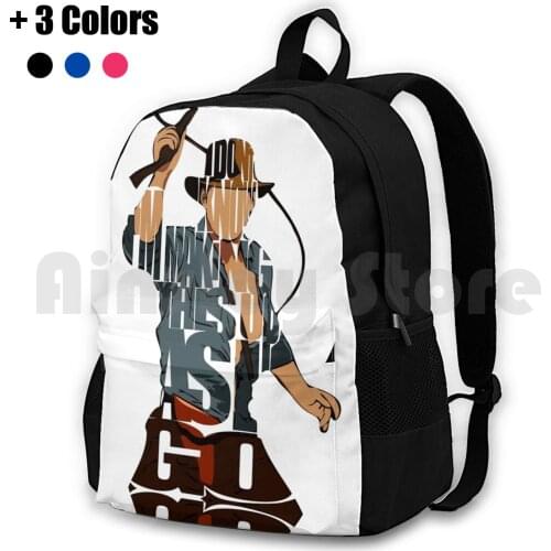Indiana Jones Outdoor Hiking Backpack Riding Climbing Sports Bag Henry Walton Indiana Jones Indy Harrison Temple Of Doom