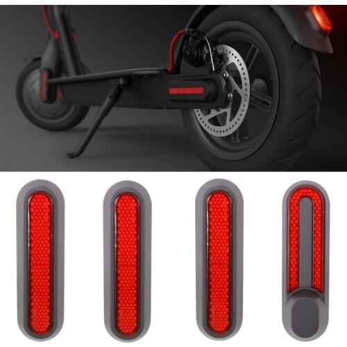 Reflective Protective Shell Cap Cover For Xiaomi M365 Pro 2/1s/ Pro Electric Scooter Front Rear Wheel Cover Plastic Modified Set
