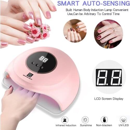 LED 36W UV Nail Lamp Gel Curing Nail Art Machine USB Lamp Light Nail Gel Polish Nail Dryer Machine Tools Electric Manicure Drill