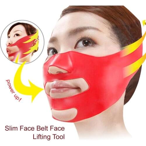 Face Slim V-Line Lift Up Belt Slimming Chin Cheek Slim Lift Up Mask V Face Line Belt Anti Wrinkle Strap Band Facial Beauty Tool