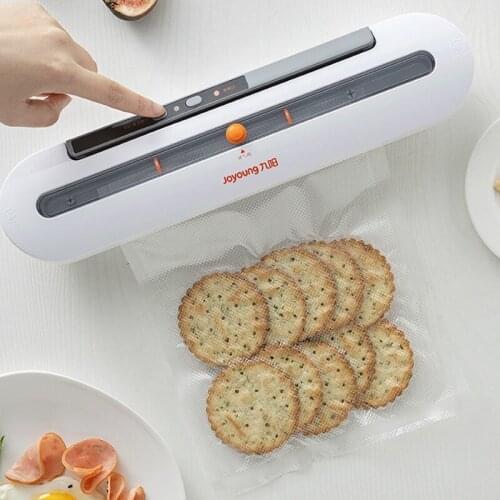 Joyoung Vacuum Sealer Vegetables Fruits Nuts Meat Vacuum Fresh-keeping Machine Portable Household Small Vacuum Sealing Machine