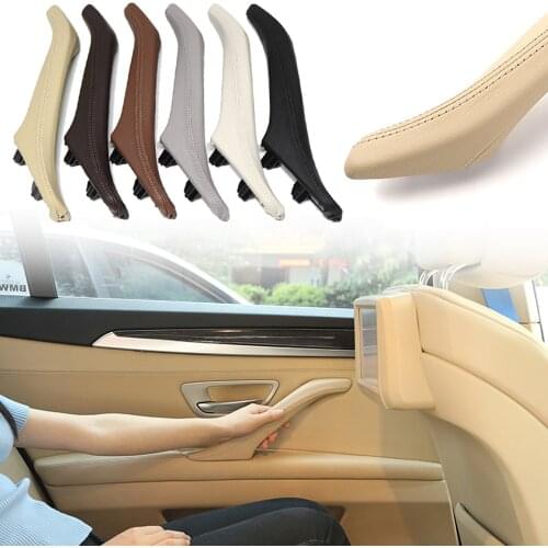 Inner Handle Interior Door Panel Pull Trim Cover Rear Left/Right for BMW F10 F18 5 Series 2010-2017 Car Replacement Parts