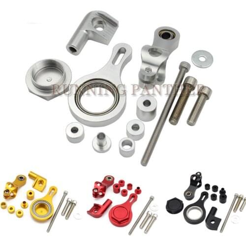 2015 High Quality Steering Damper Mounting Kit For Yamaha YZF-R6 YZFR6 2006-2015, YZF-R1 YZFR1 2009-2012 Gold