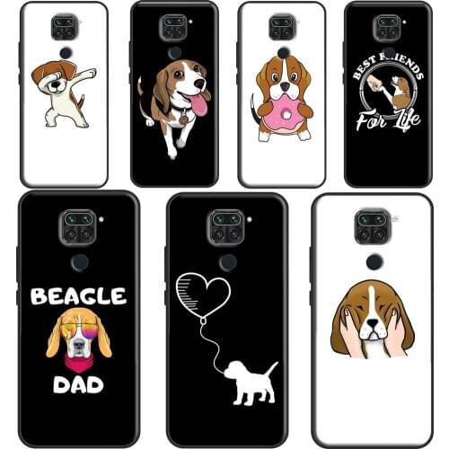 The Beagles Funny Cartoon Dog Case For Xiaomi Redmi Note 10 Pro 9S 8T Note 8 Pro Note 9 Pro K40 7 8 9 A 9C 9T Back Cover