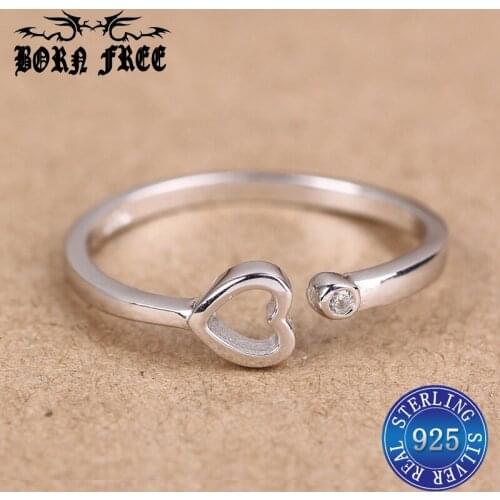 925 sterling silver rings for women love heart ring anillos plata 925 para mujer bague fashion jewelry bijoux femme ringen joyas