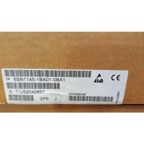 1PC New Siemens 6SN1145-1BA01-0BA1 6SN1 145-1BA01-0BA1 SIMODRIVE IR Infeed Module