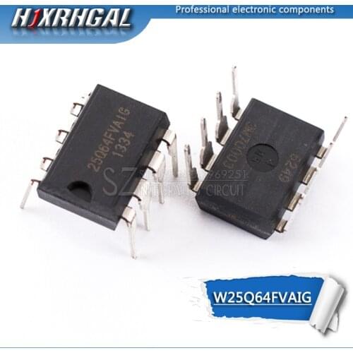 1pcs W25Q64FVAIG DIP8 W25Q64 DIP 25Q64