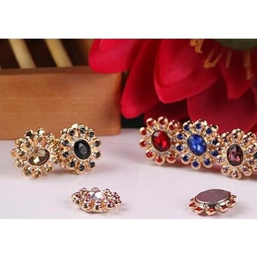 12pcs/lot Magnetic Buckle Brooch Pin Random Magnets Brooch Muslim Women Scarf Clips 2021 Dropshipping