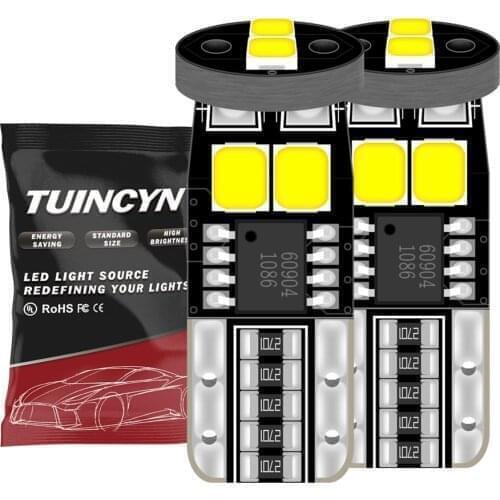 2x 168 194 Lamp W5W T10 LED Car Interior Light for Mitsubishi Outlander ASX l200 Lancer 9 Pajero 4 Sport Eclipse Cross Galant