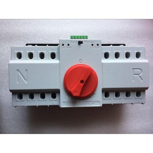 4P 63A 380V CB type Dual Power Automatic transfer switch ATS