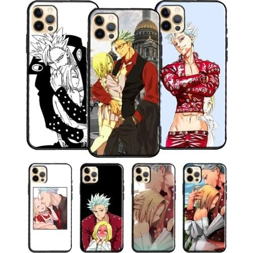 Seven Deadly Sins Ban Elaine Case For Apple iPhone 11 12 Pro Max mini 6S 7 8 Plus XR X XS MAX SE 2020 Back Cover Coque