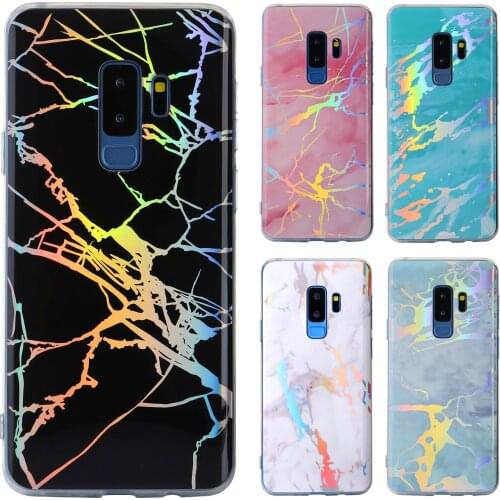 Customized Available IMD Laser Engraving For Samsung Note 8 Phone Case Soft Plating Golden Marble Back Cover for Samsung S10e