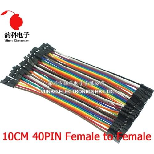 Dupont Line 40PIN 10cm Female to Female Jumper Wire Dupont Cable for arduino