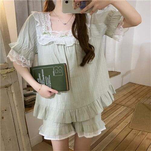 Женские пижамы с шортами Kacakid China At AliExpress