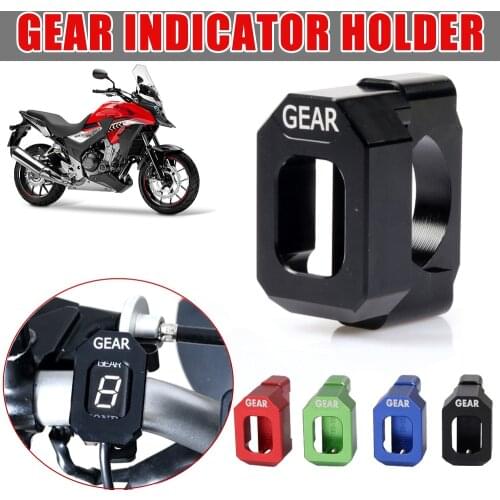 Motorcycle Speed Gear Display Indicator Holder Bracket for Honda Yamaha Kawasaki Moto speedometer Stands Aluminum Universal