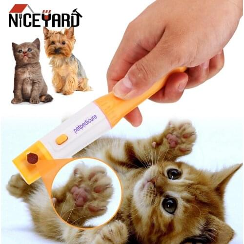 NICEYARD Dog Supplies Nail Trimmer Electric Pet Nail Grinder Cat Claw Scissors Nailclippers Dog Nail Clippers